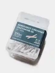 Комплект тонких сменных ластиков Малевичъ, 100 штук