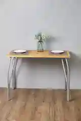 Коричневый стол кухонный,серия Premium,МДФ