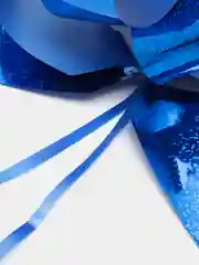 Индиго бант "Шар", 15 см