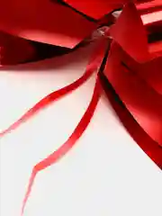 Коралловый бант "Шар", 15 см