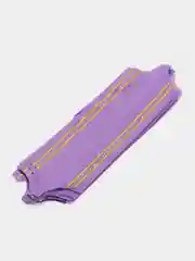Сиреневый бант "Шар", 15 см
