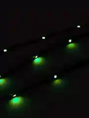Новогодняя светодиодная клейкая лента, гирлянда для праздника, RGB лента