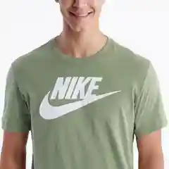 Хаки футболка мужская Nike SPORTSWEAR T-SHIRT ICON FUTURA