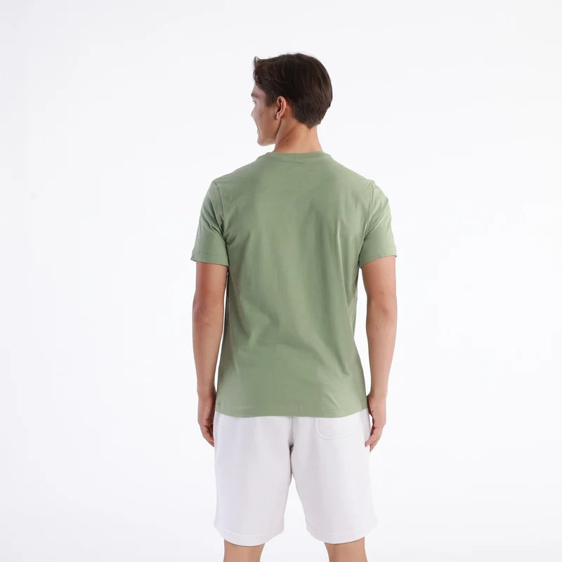 Хаки футболка мужская Nike SPORTSWEAR T-SHIRT ICON FUTURA
