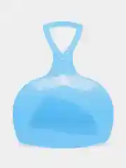 Голубой ледянка пластиковая, детская