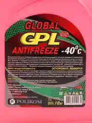 Антифриз GLOBAL GPL G12, красный, -40С, G12, 10 кг