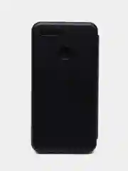 Темно-синий чехол книжка с карточкой для Huawei Y6 2018
