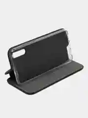 Темно-синий чехол-книжка с карточкой для Huawei P20
