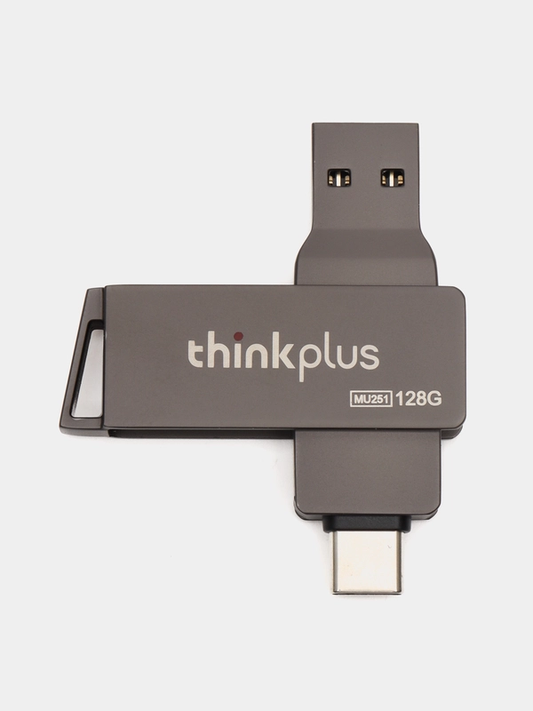 Флеш-накопитель USB 3.2+Type-C Lenovo THINKPLUS MU251 32GB/64GB/128GB/256GB/512GB