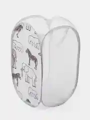 Корзина сетка для белья и игрушек