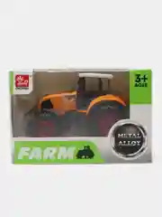 Желтый детская машинка игрушка трактор