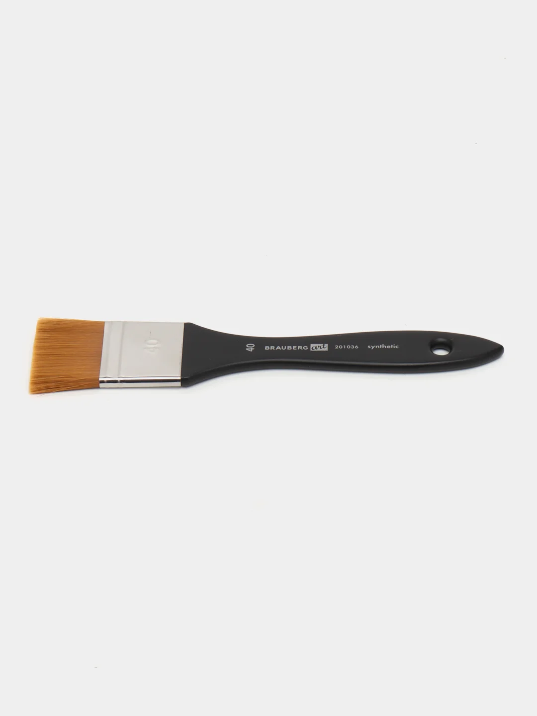 Кисти для рисования Brauberg Art Classic, синтетика, флейц, № 40