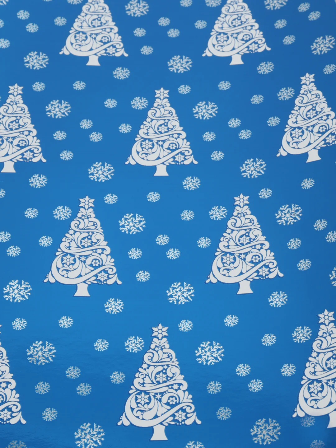 Бумага упаковочная, для подарков, новогодняя, "Blue Winter", 0,7 х 10 м, Золотая Сказка