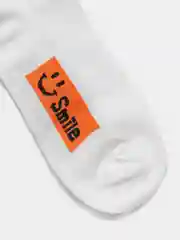 Зеленый носки со смайлом