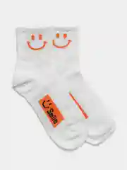 Зеленый носки со смайлом