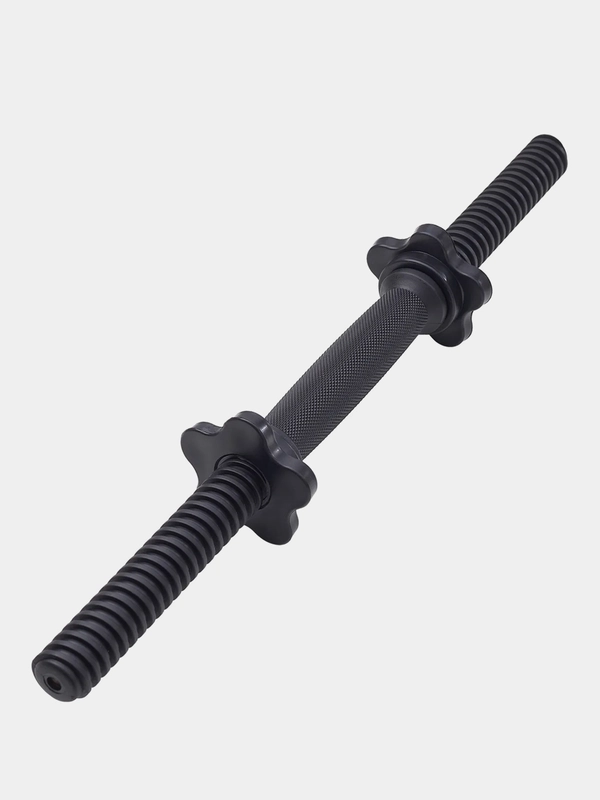 Гриф гантельный BASEFIT BB-106, d=25 мм, пластиковый, с пластиковыми замками