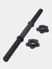 Гриф гантельный BASEFIT BB-106, d=25 мм, пластиковый, с пластиковыми замками