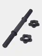 Гриф гантельный BASEFIT BB-106, d=25 мм, пластиковый, с пластиковыми замками