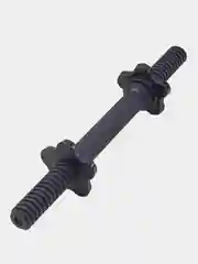 Гриф гантельный BASEFIT BB-106, d=25 мм, пластиковый, с пластиковыми замками