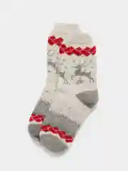Серый носки шерстяные женские, тёплые, зимние