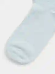 Голубой носки женские, норка