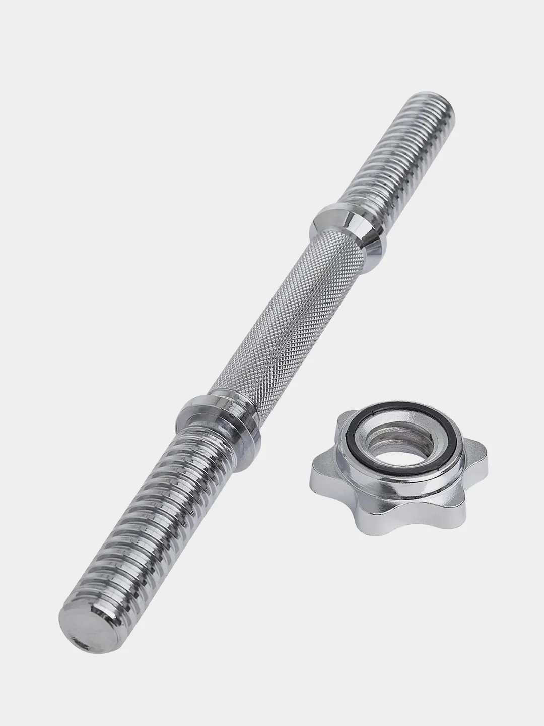 Гриф гантельный STARFIT BB-107 d=25 мм, металлический, хромированный