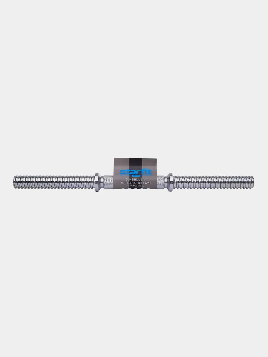 Гриф гантельный STARFIT BB-107 d=25 мм, металлический, хромированный