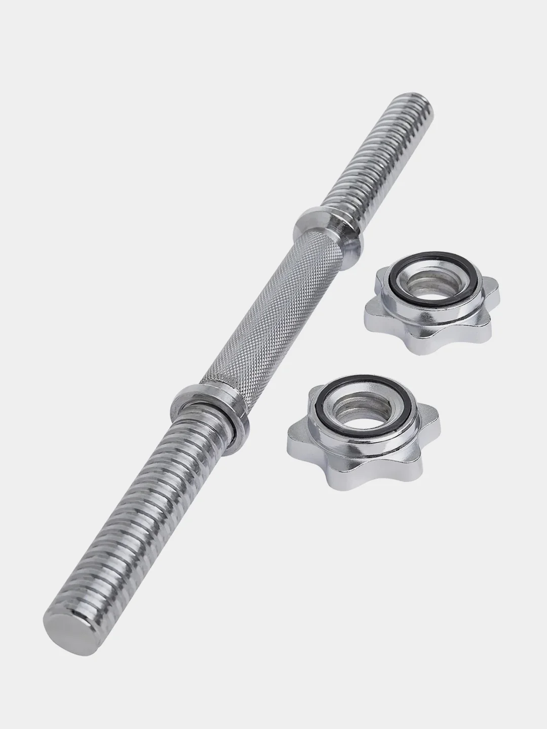 Гриф гантельный STARFIT BB-107 d=25 мм, металлический, хромированный
