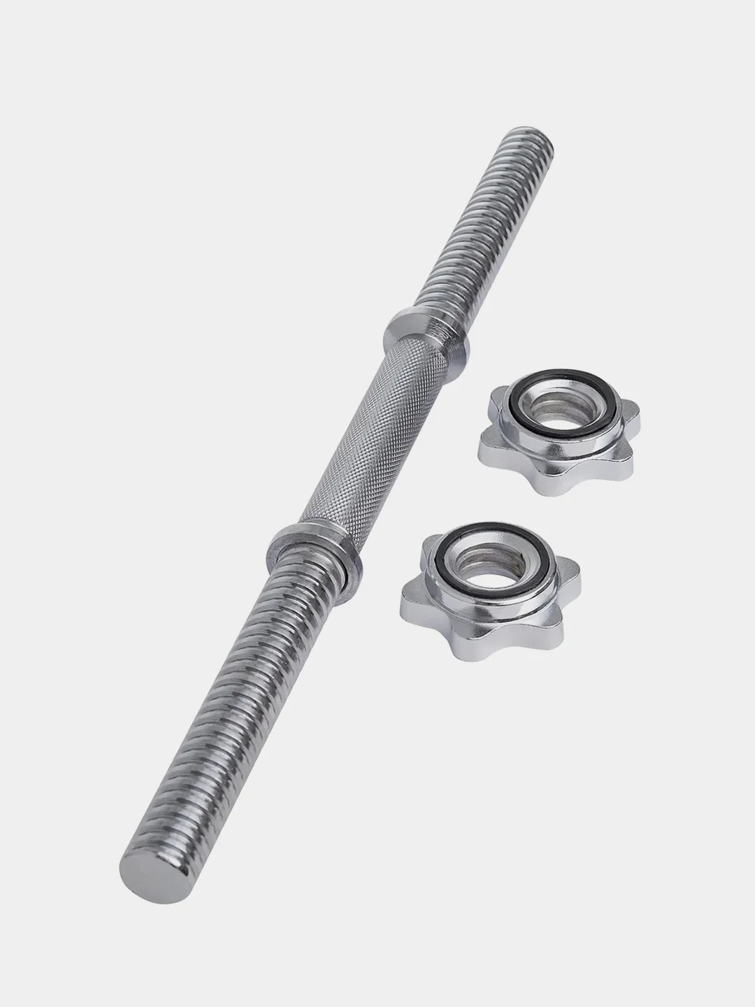 Гриф гантельный STARFIT BB-107 d=25 мм, металлический, хромированный