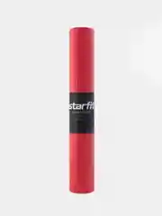 Красный коврик для йоги и фитнеса STARFIT FM-101 PVC, 183x61 см