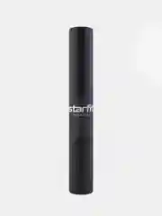 Черный коврик для йоги и фитнеса STARFIT FM-101 PVC, 183x61 см