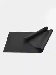 Черный коврик для йоги и фитнеса STARFIT FM-101 PVC, 183x61 см