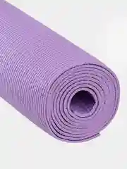 Фиолетовый коврик для йоги и фитнеса STARFIT FM-101 PVC, 183x61 см