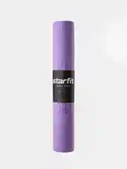 Фиолетовый коврик для йоги и фитнеса STARFIT FM-101 PVC, 183x61 см