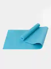 Синий коврик для йоги и фитнеса STARFIT FM-101 PVC, 183x61 см