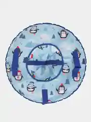 Небесно-голубой ватрушка Sport&Fun, для катания с горок