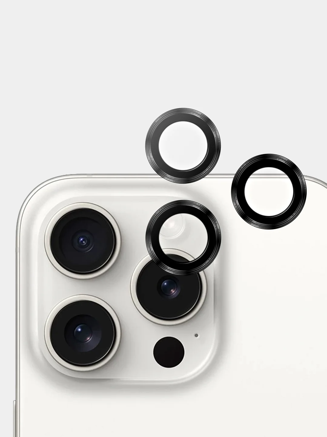 Угольный стекло на камеру на Apple iPhone 15,14,13, Pro Max/Pro/Plus/Mini защитное BROSCORP, 4 вида