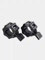 Замки с фиксатором для грифа STARFIT BB-109, d=26 мм, пластиковые, черный, 2 штуки