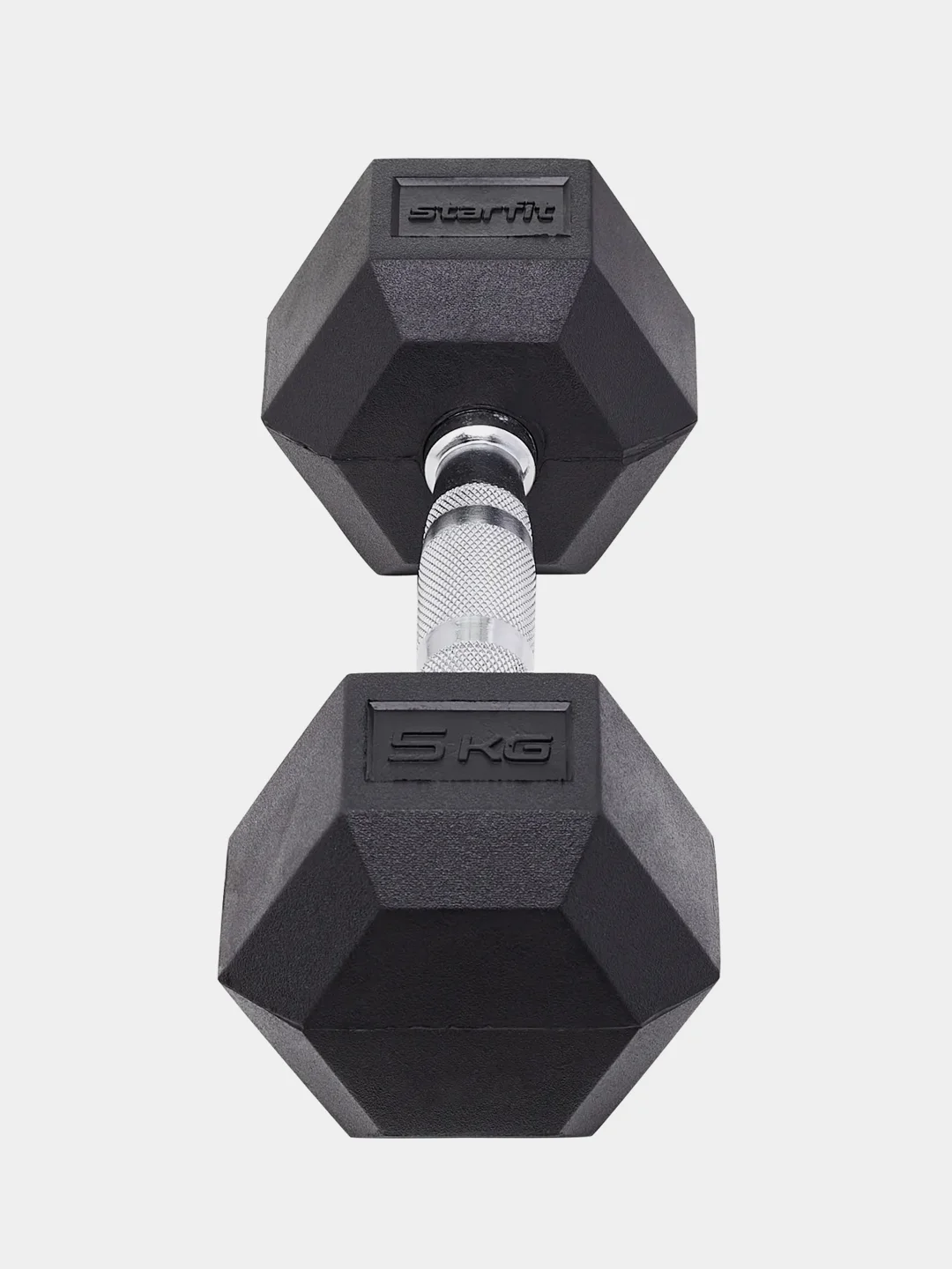 Гантель гексагональная STARFIT DB-301, 1 кг - 12 кг, обрезиненная
