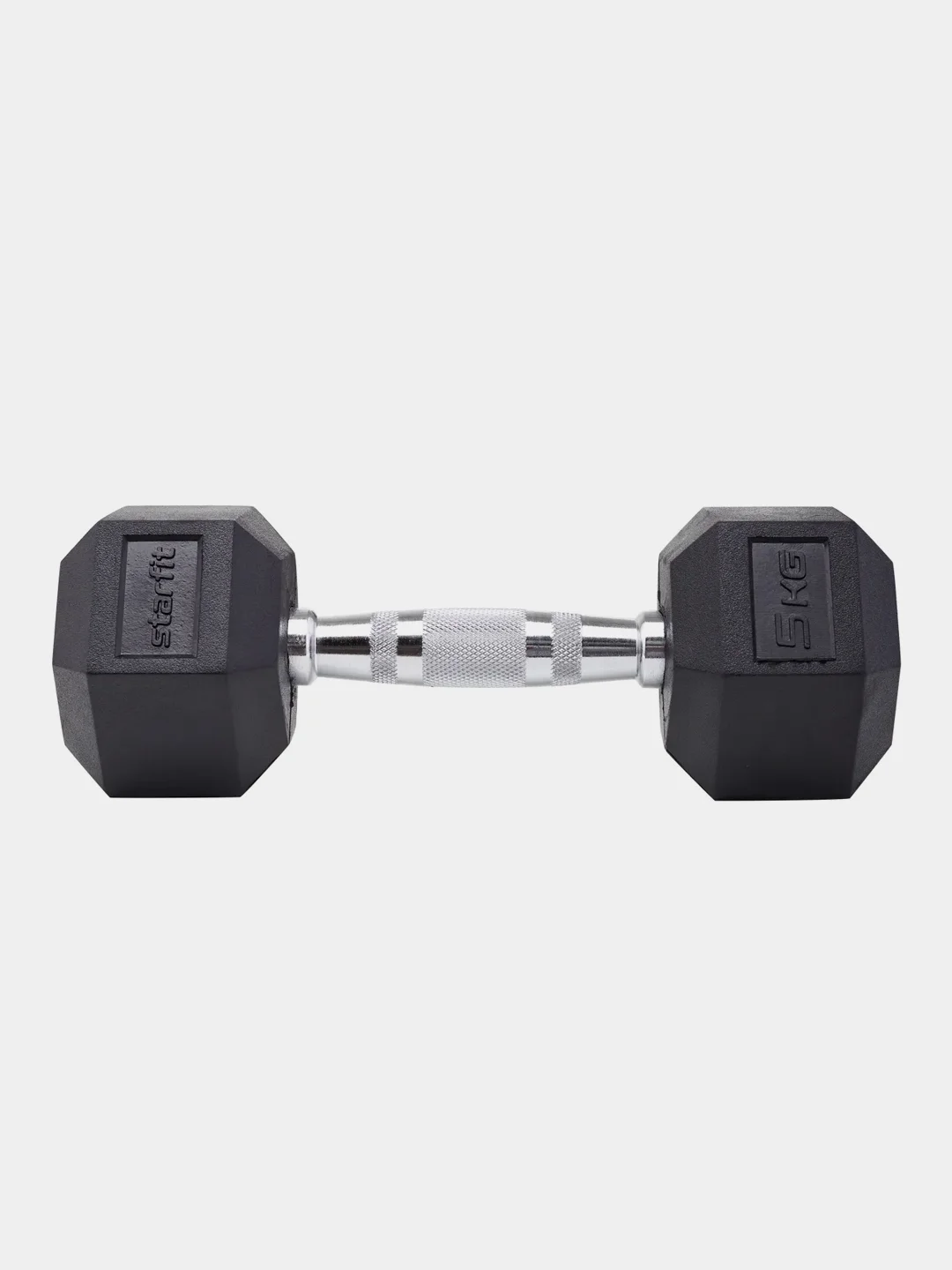 Гантель гексагональная STARFIT DB-301, 1 кг - 12 кг, обрезиненная