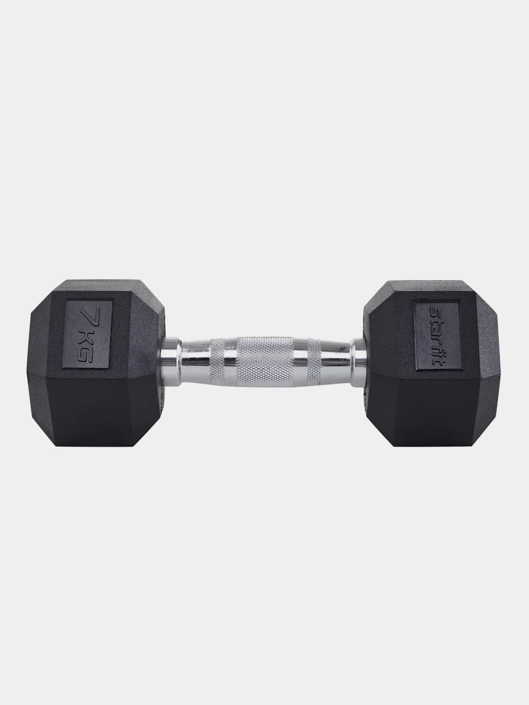 Гантель гексагональная STARFIT DB-301, 1 кг - 12 кг, обрезиненная