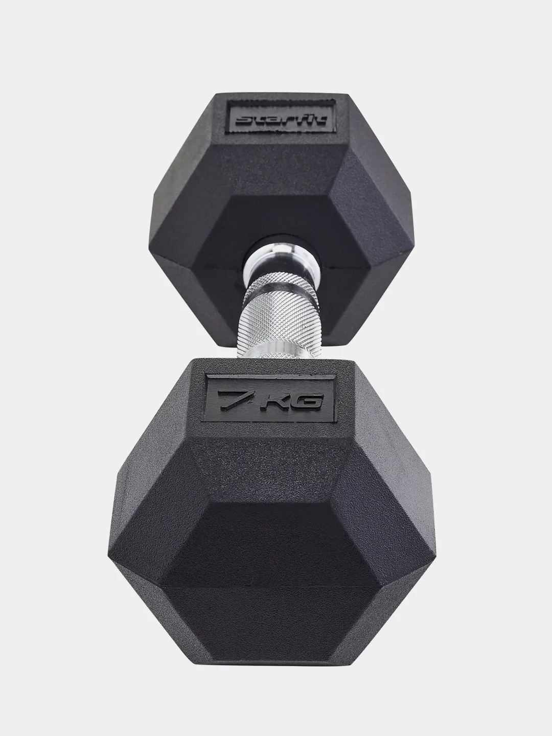 Гантель гексагональная STARFIT DB-301, 1 кг - 12 кг, обрезиненная