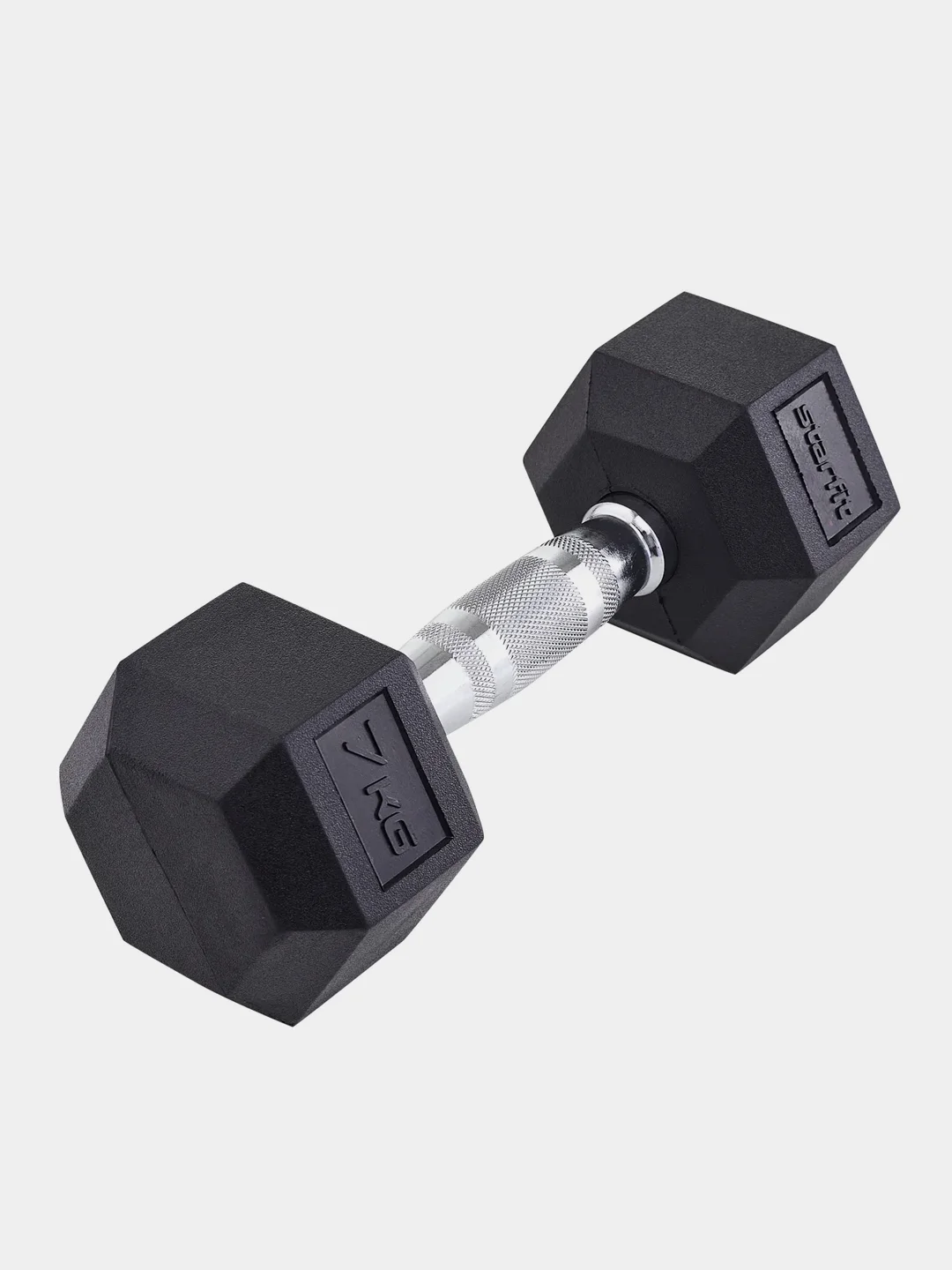 Гантель гексагональная STARFIT DB-301, 1 кг - 12 кг, обрезиненная