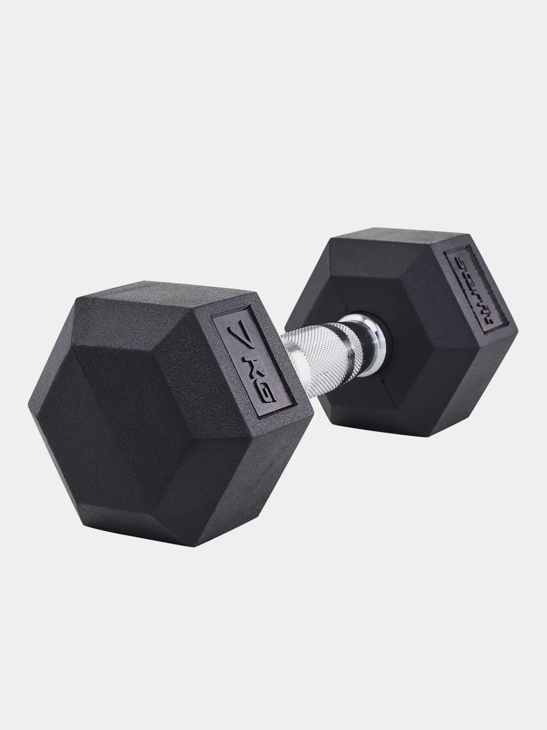 Гантель гексагональная STARFIT DB-301, 1 кг - 12 кг, обрезиненная