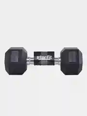 Гантель гексагональная STARFIT DB-301, 1 кг - 12 кг, обрезиненная