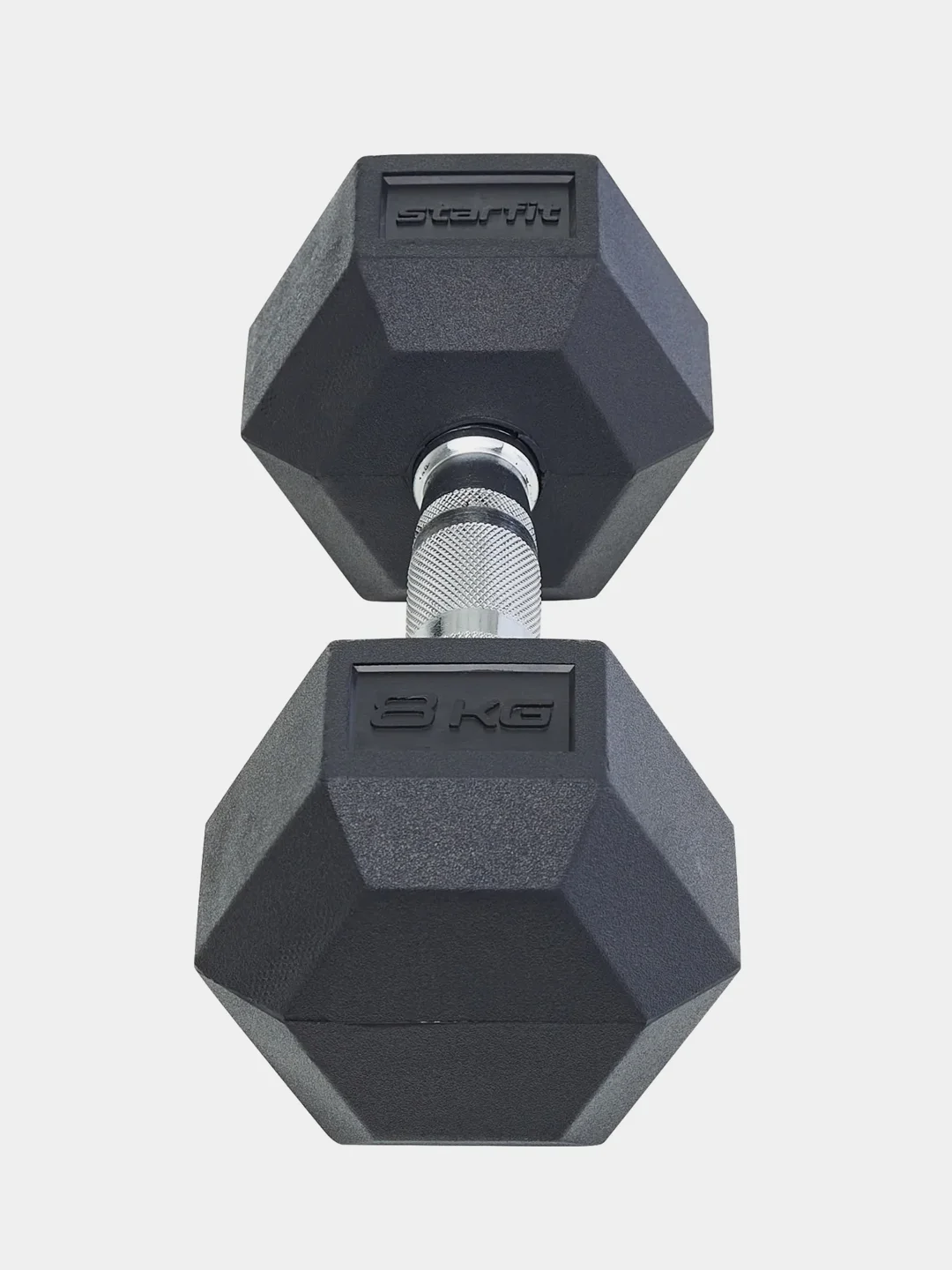 Гантель гексагональная STARFIT DB-301, 1 кг - 12 кг, обрезиненная