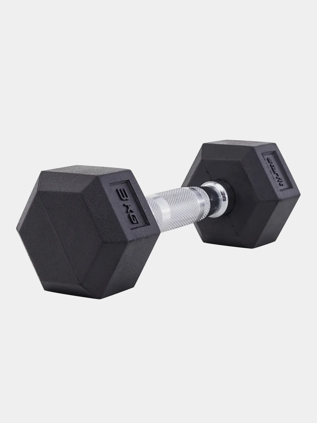 Гантель гексагональная STARFIT DB-301, 1 кг - 12 кг, обрезиненная