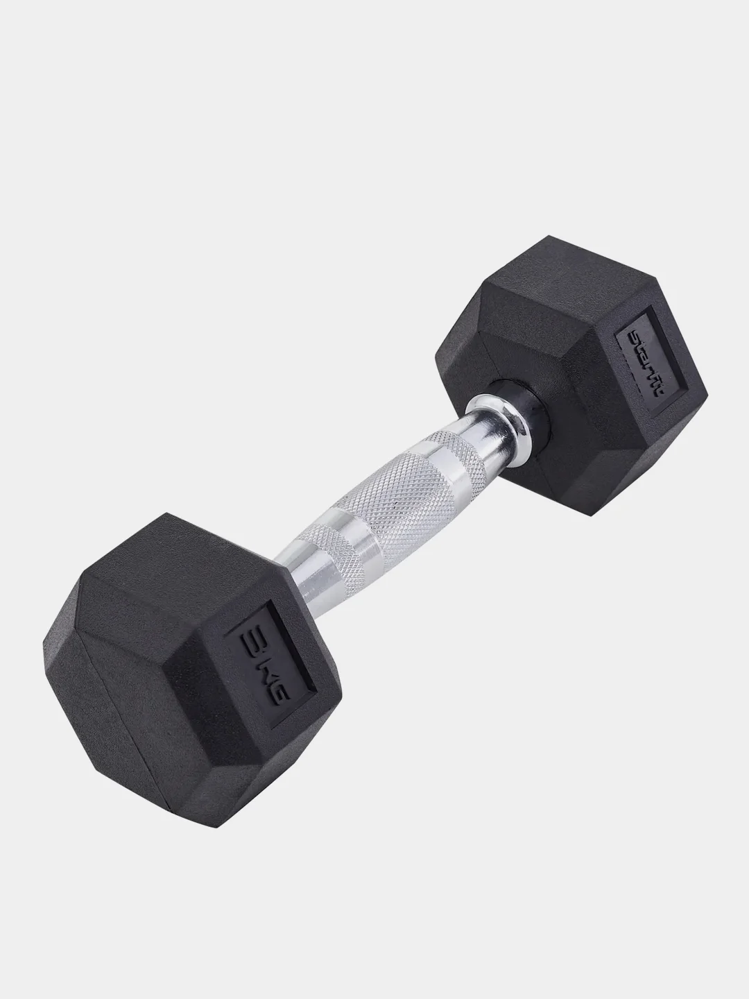 Гантель гексагональная STARFIT DB-301, 1 кг - 12 кг, обрезиненная