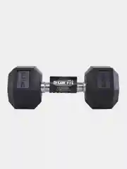 Гантель гексагональная STARFIT DB-301, 1 кг - 12 кг, обрезиненная