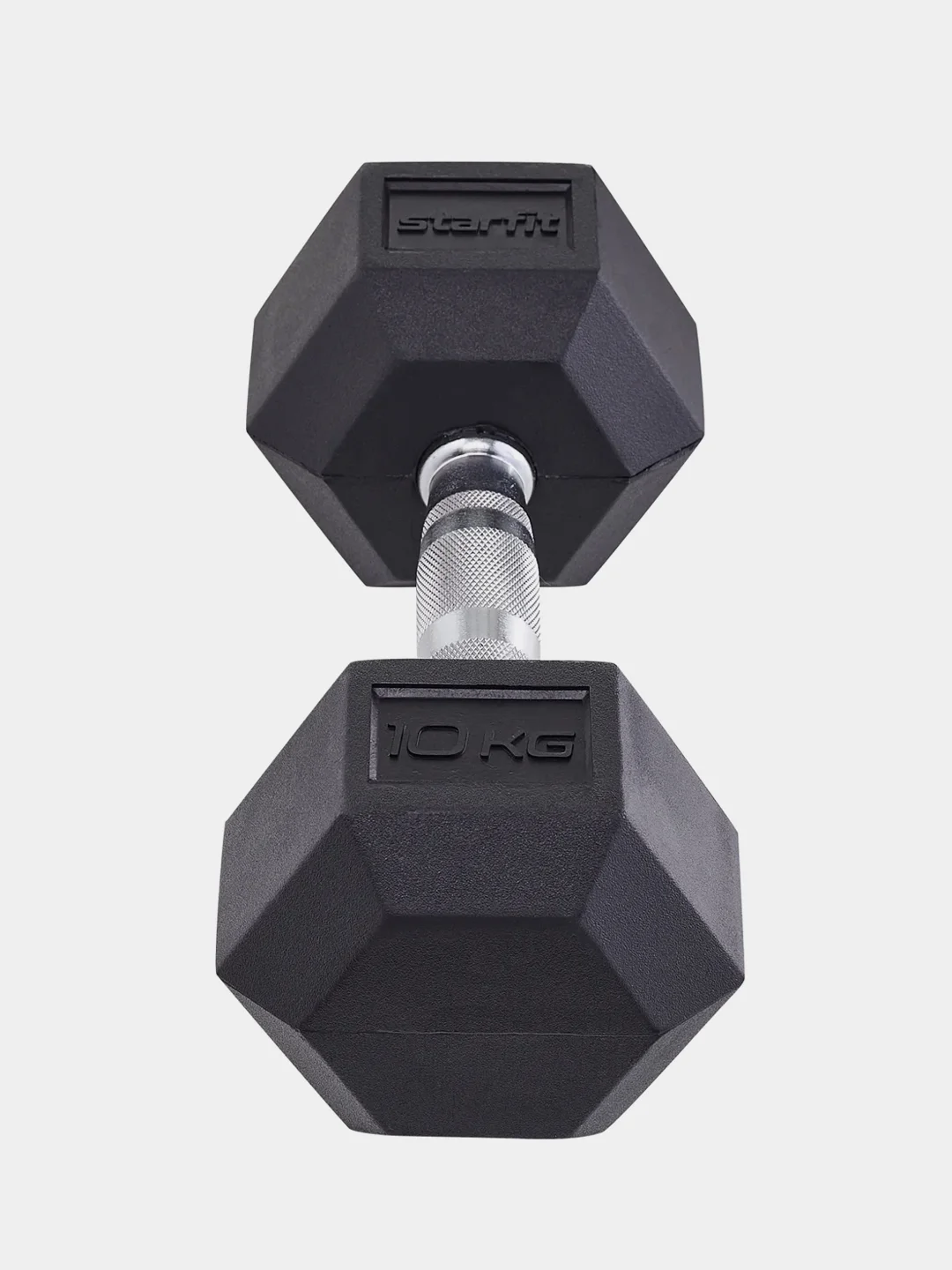 Гантель гексагональная STARFIT DB-301, 1 кг - 12 кг, обрезиненная